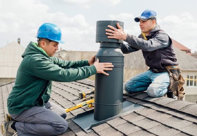 Chimney Cover Installation